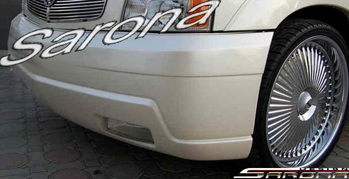 Custom Cadillac Escalade  SUV/SAV/Crossover Front Bumper (2002 - 2006) - $590.00 (Manufacturer Sarona, Part #CD-001-FB)